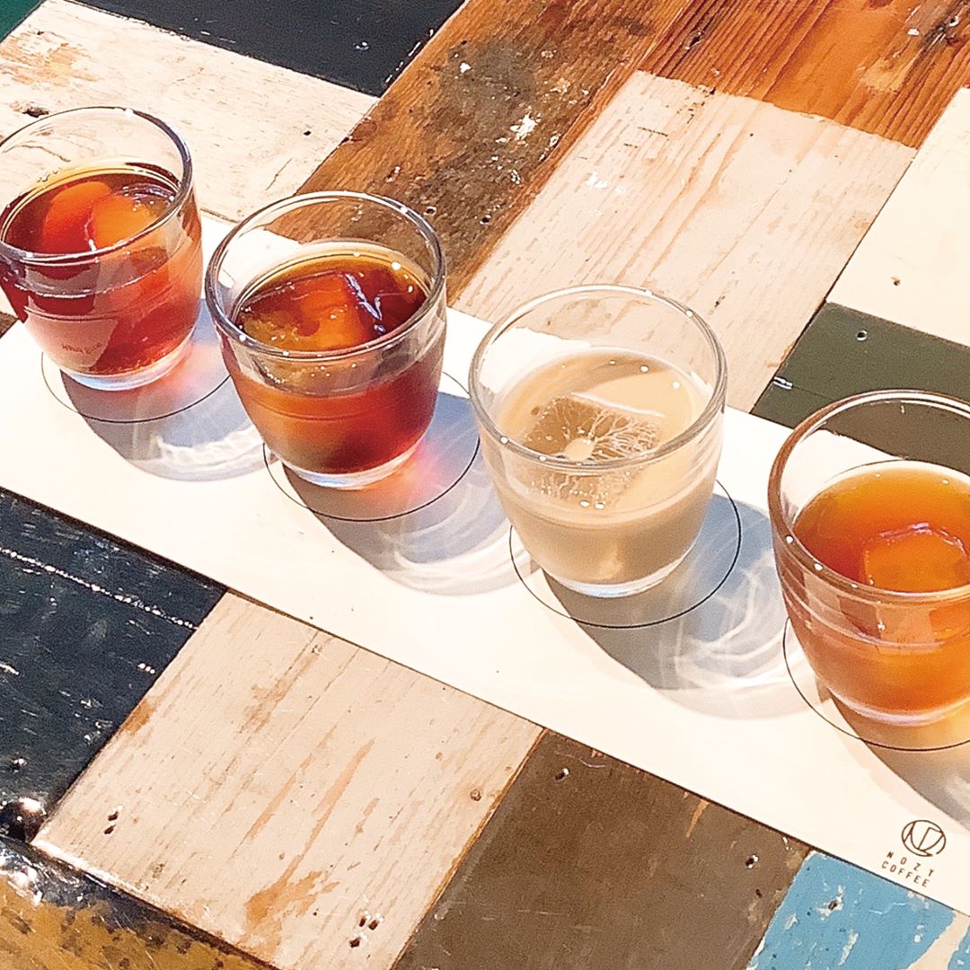 NOZY COFFEE ワークショップ　[アイスコーヒーを飲み比べてみよう]