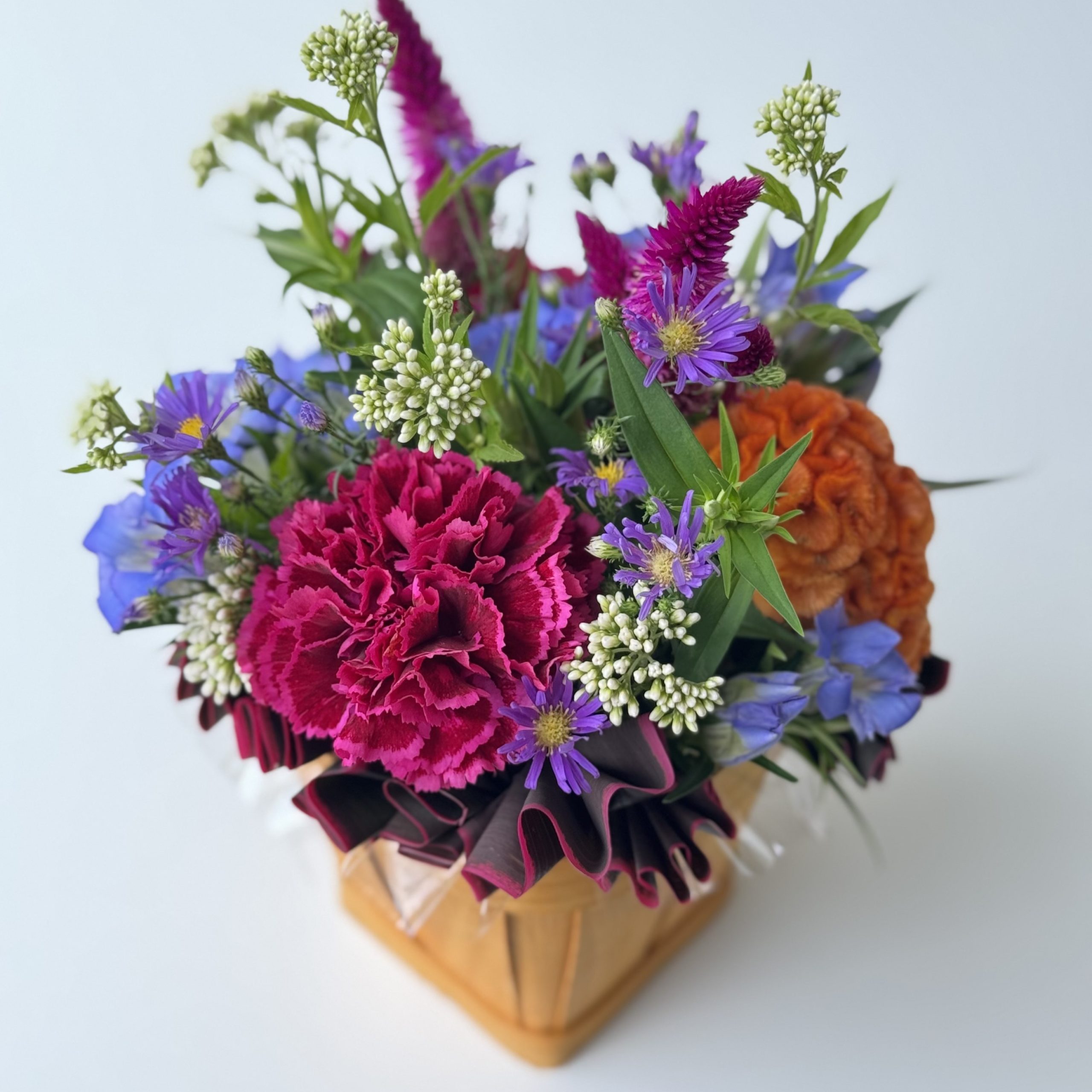 山本文さん 季節のお花のアレンジメント作りワークショップ