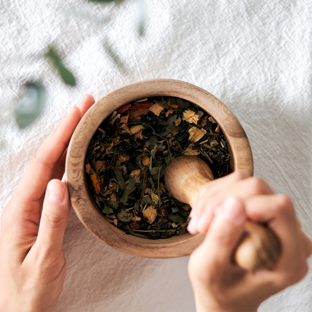 gokan 薬膳茶づくりのワークショップ