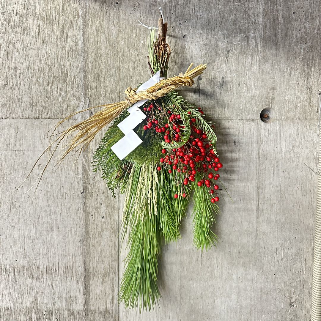 山本文さん お正月飾り作りワークショップ