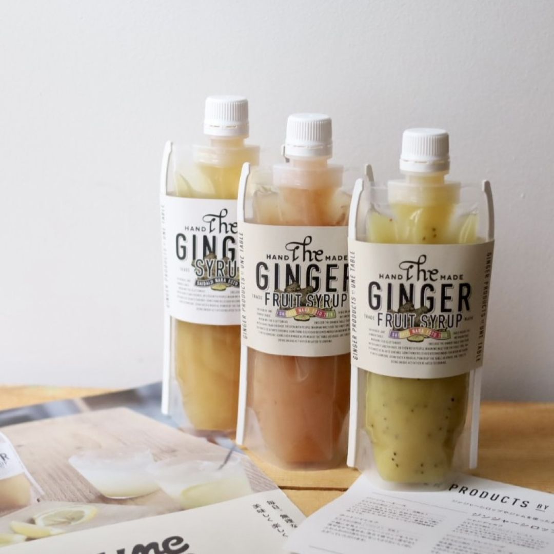 UNE TABLE ジンジャーシロップの販売