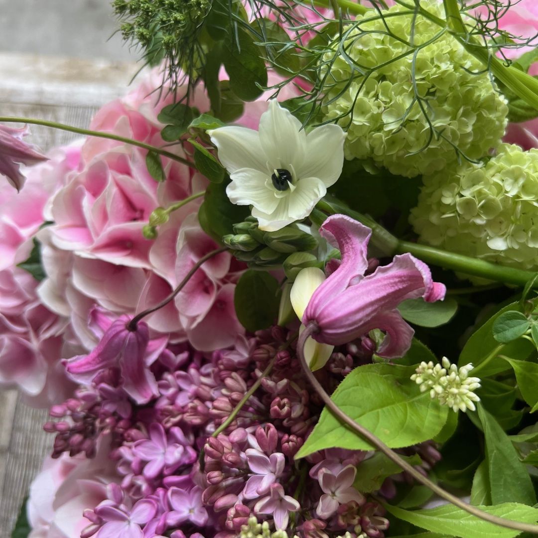 FLOWER griotte 初夏のお花を使ったブーケづくりワークショップ