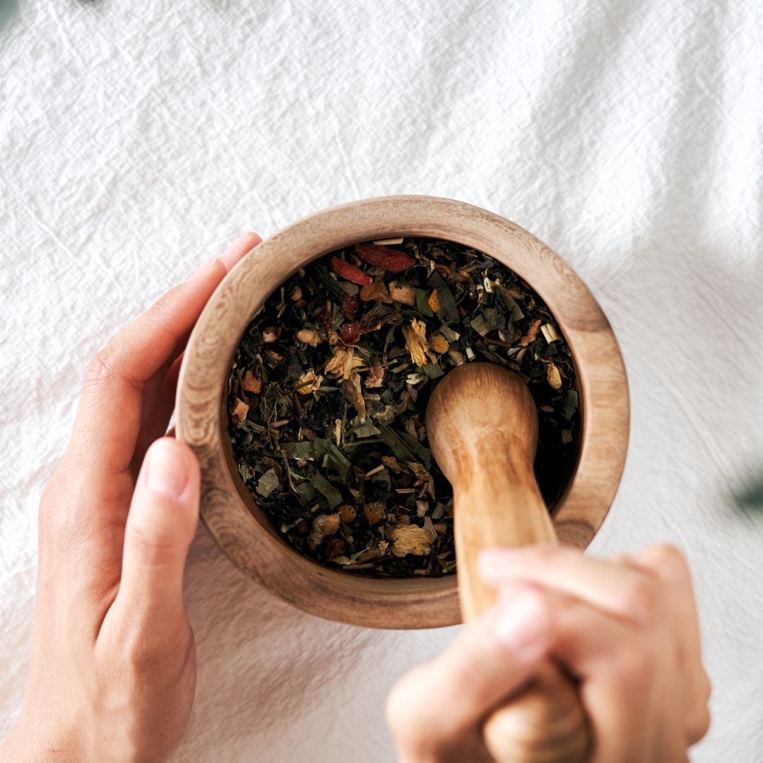 gokan 薬膳茶づくりのワークショップ